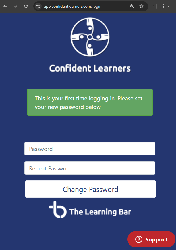 AppCL first login.png