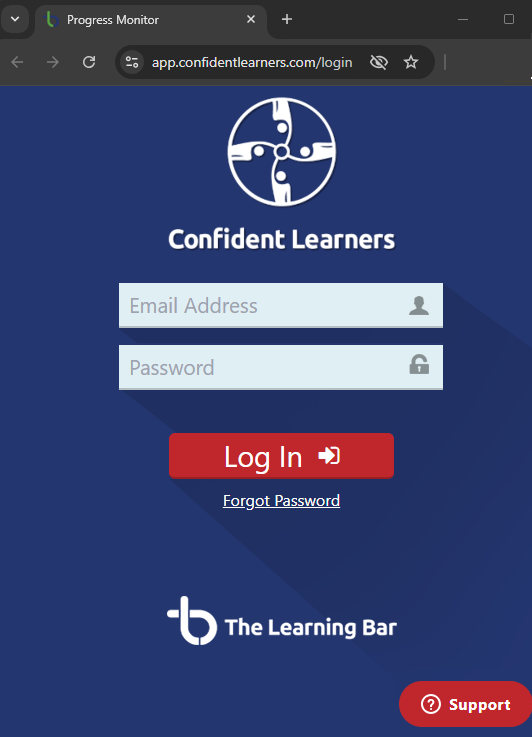 AppCL login page.png